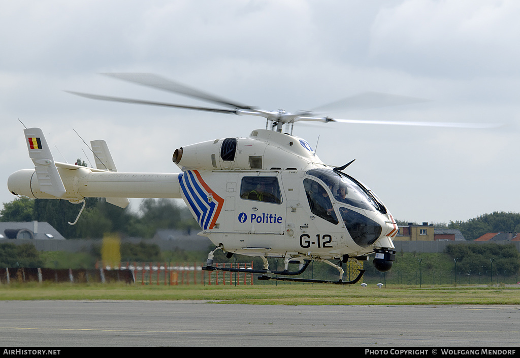 Aircraft Photo of G-12 | MD Helicopters MD-902 Explorer | Belgium - Politie/Police | AirHistory.net #537615