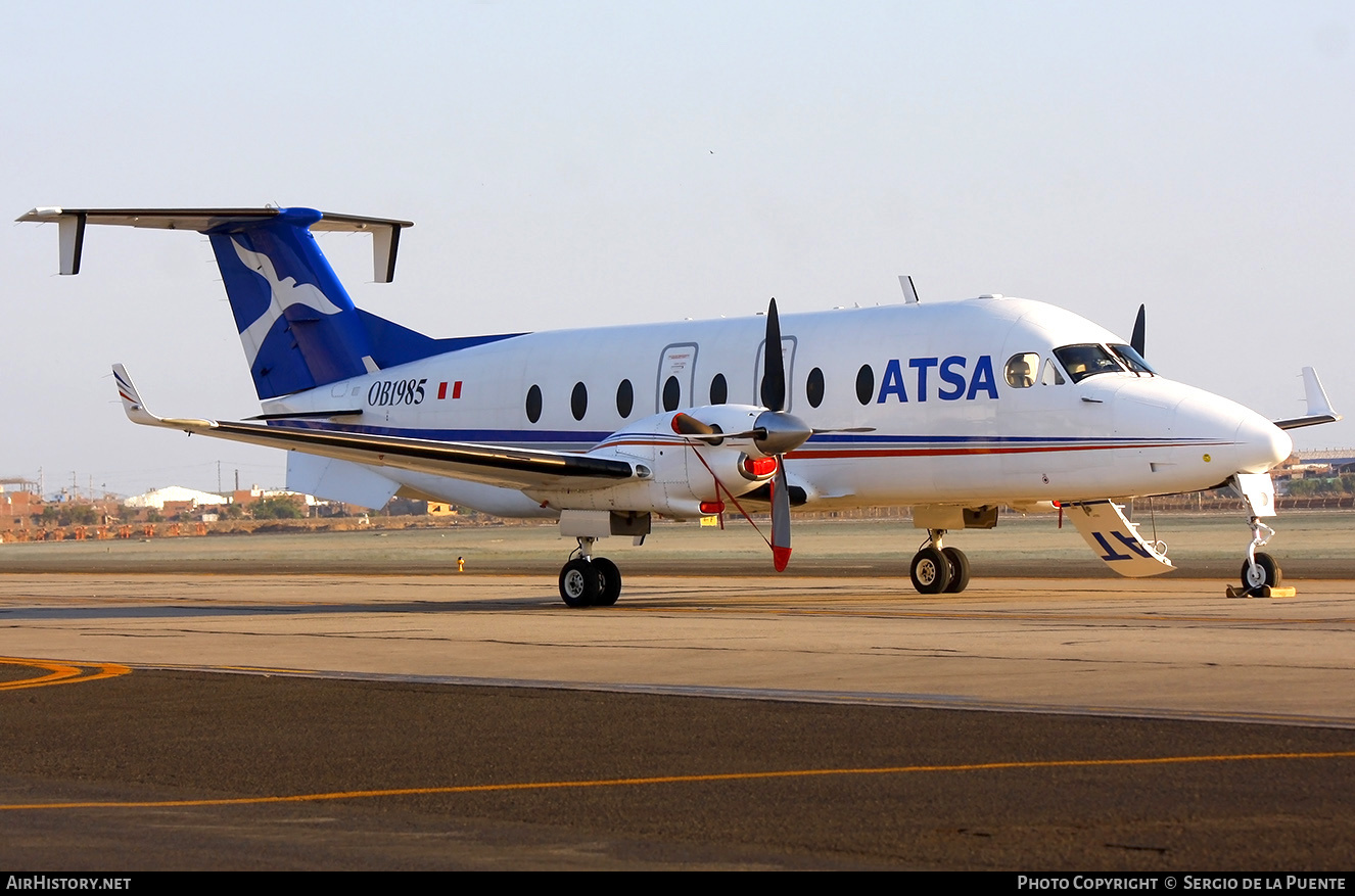 Aircraft Photo of OB-1985 | Beech 1900D | ATSA - Aero Transporte | AirHistory.net #537618