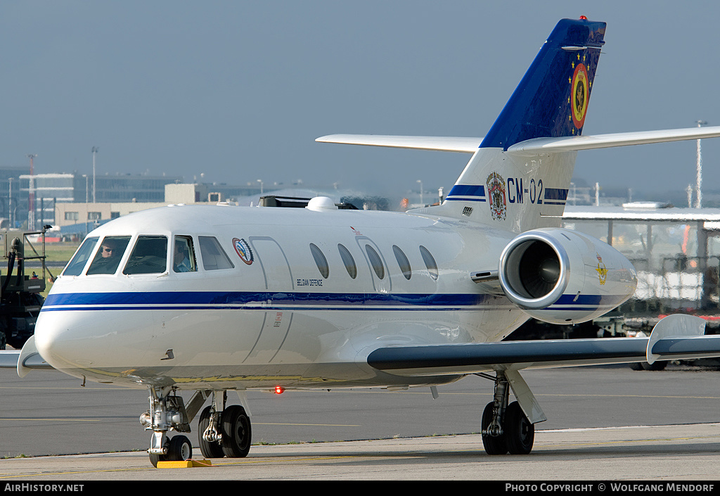 Aircraft Photo of CM-02 | Dassault Falcon 20E-5 | Belgium - Air Force | AirHistory.net #537622