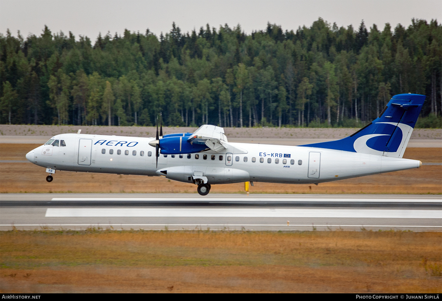 Aircraft Photo of ES-KRB | ATR ATR-72-201 | Aero Airlines | AirHistory.net #537626
