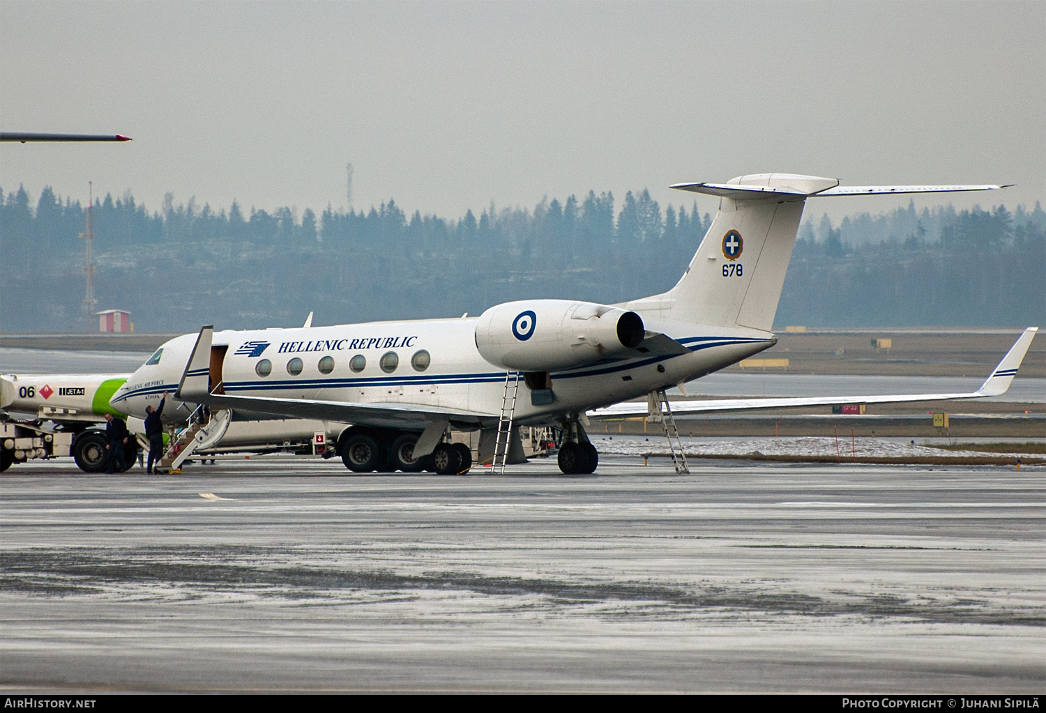 Aircraft Photo of 678 | Gulfstream Aerospace G-V Gulfstream V | Greece - Air Force | AirHistory.net #537627