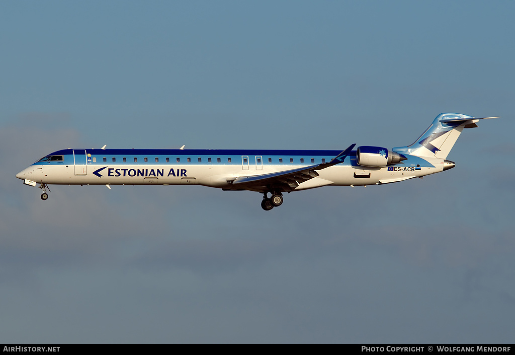 Aircraft Photo of ES-ACB | Bombardier CRJ-900 NG (CL-600-2D24) | Estonian Air | AirHistory.net #537637