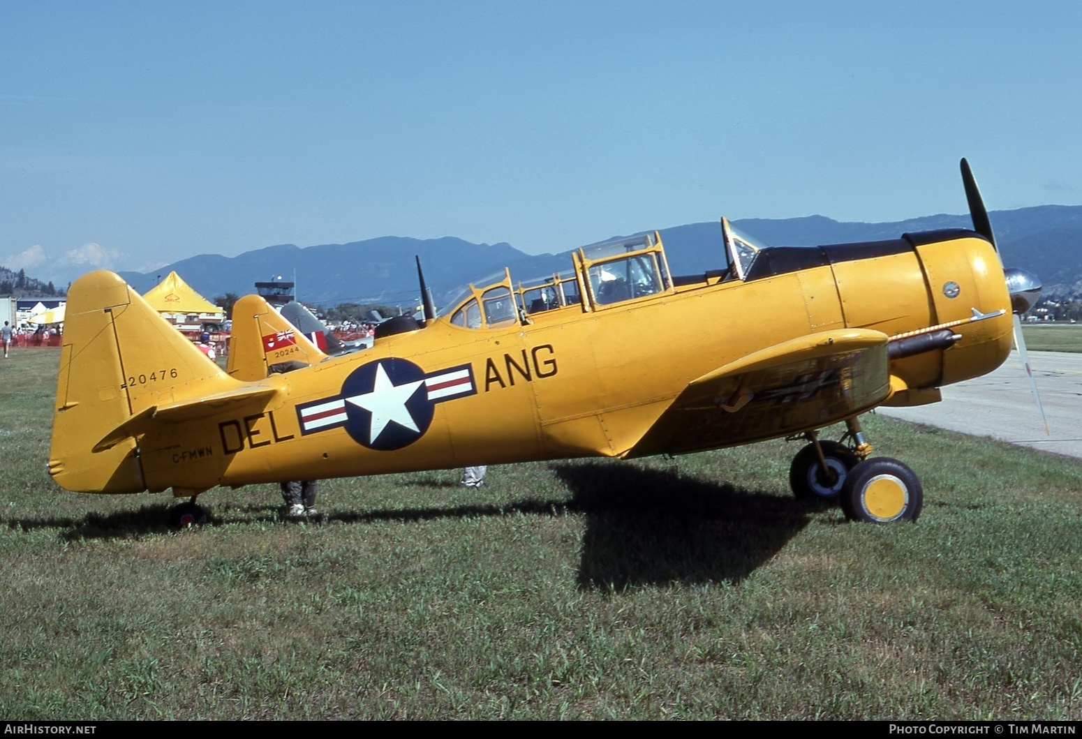Aircraft Photo of C-FMWN / 20476 | North American Harvard Mk4 | USA - Air Force | AirHistory.net #537644