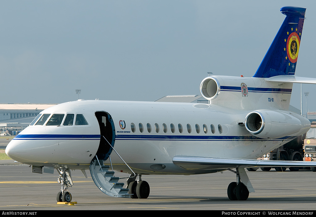 Aircraft Photo of CD-01 | Dassault Falcon 900B | Belgium - Air Force | AirHistory.net #537646