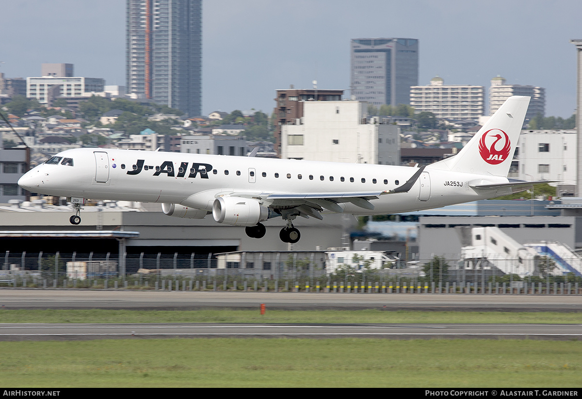 Aircraft Photo of JA253J | Embraer 190STD (ERJ-190-100STD) | J-Air | AirHistory.net #537660