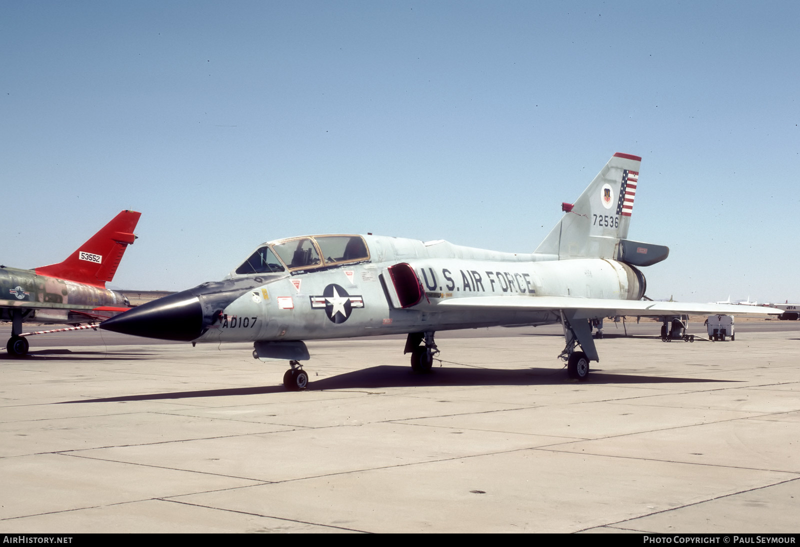 Aircraft Photo of 57-2536 / 72536 | Convair QF-106B Delta Dart | USA - Air Force | AirHistory.net #537669