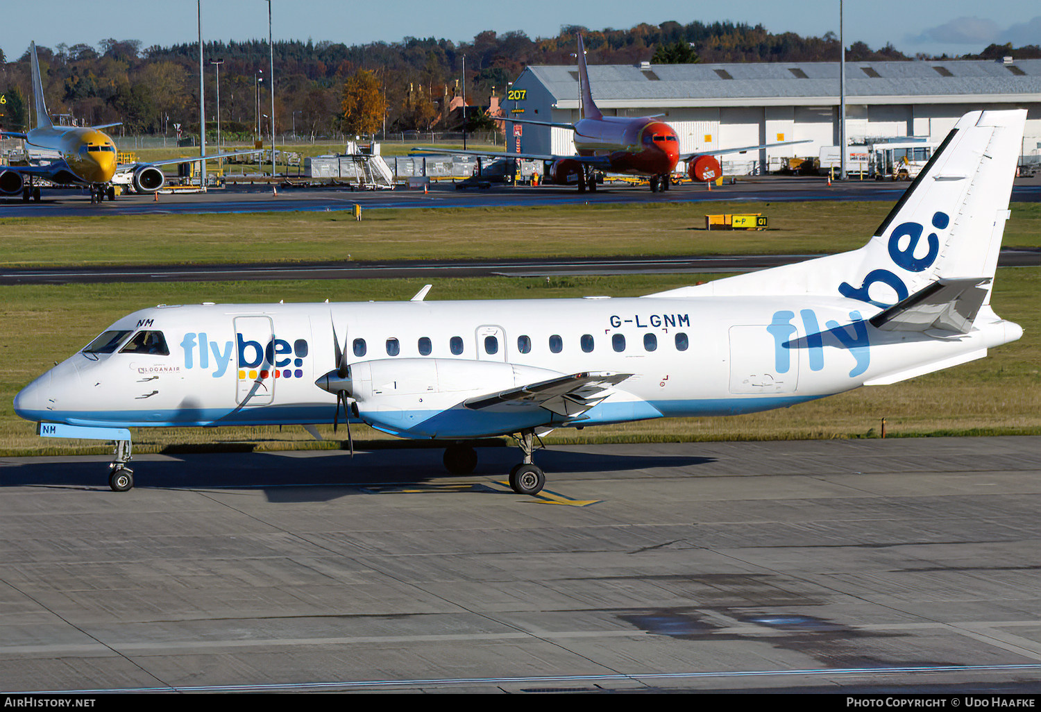 Aircraft Photo of G-LGNM | Saab 340B | Flybe | AirHistory.net #537681