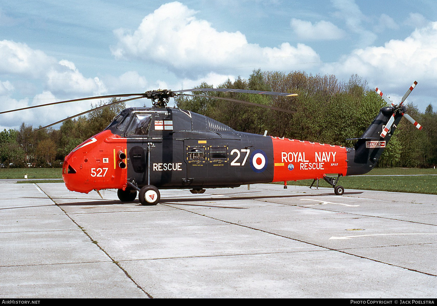 Aircraft Photo of XP117 | Westland WS-58 Wessex HAS.1 | UK - Navy | AirHistory.net #537691