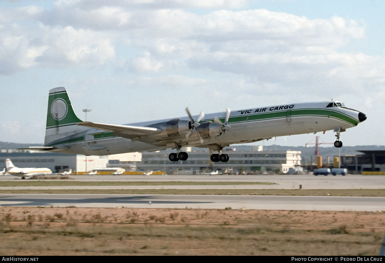 Aircraft Photo of 9Q-CQS | Canadair CL-44J | Vic Air Cargo | AirHistory.net #537692