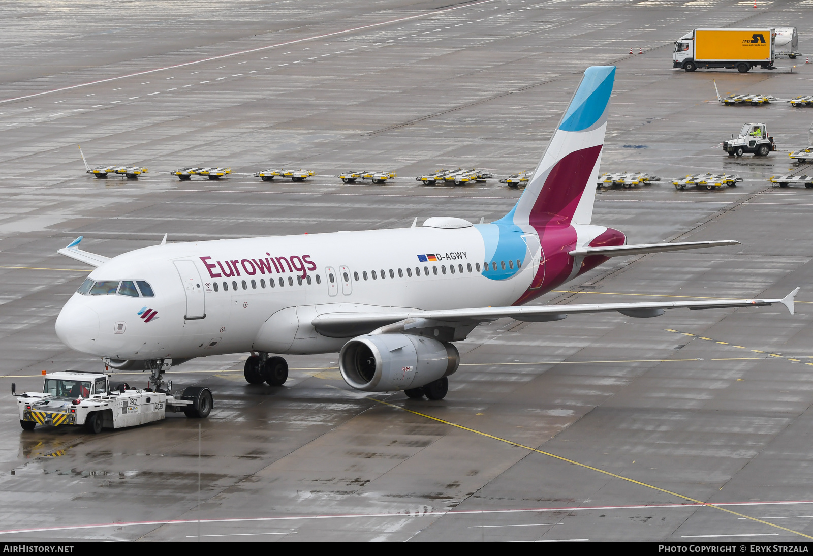 Aircraft Photo of D-AGWY | Airbus A319-132 | Eurowings | AirHistory.net #537701