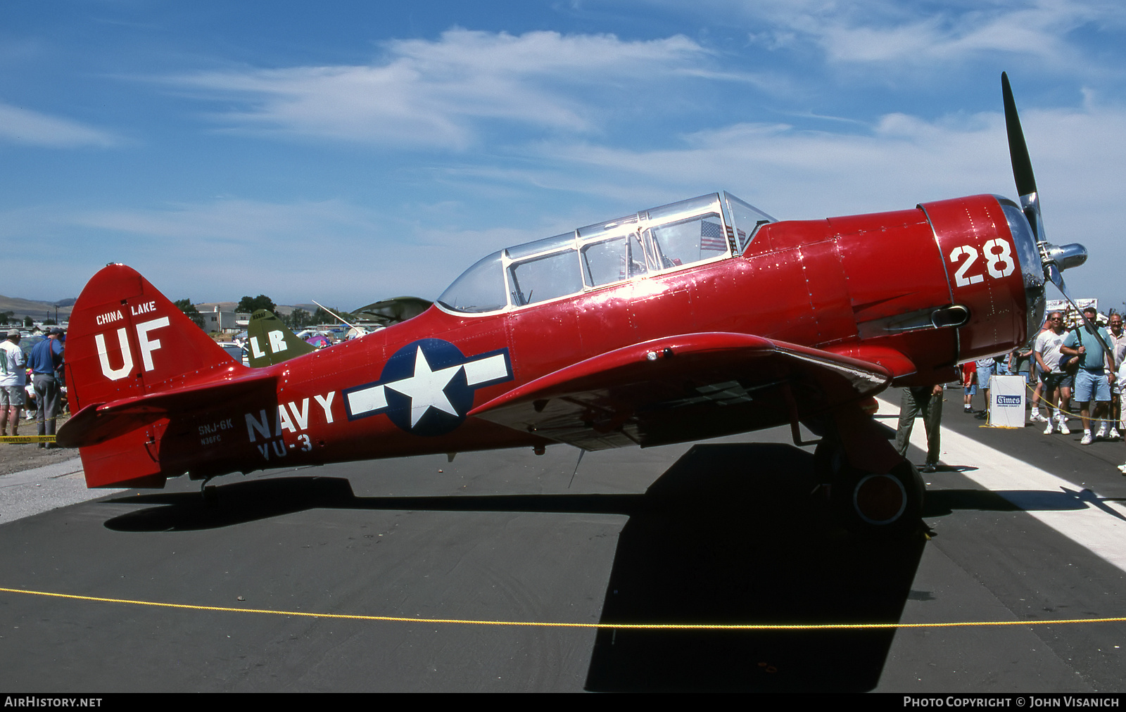 Aircraft Photo of N36FC | North American AT-6J Harvard | USA - Navy | AirHistory.net #537703