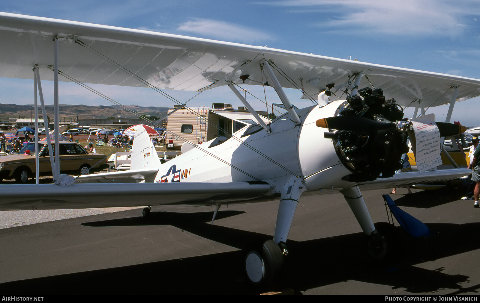 Aircraft Photo of N5114N | Boeing B75N1 Stearman | USA - Navy | AirHistory.net #537712