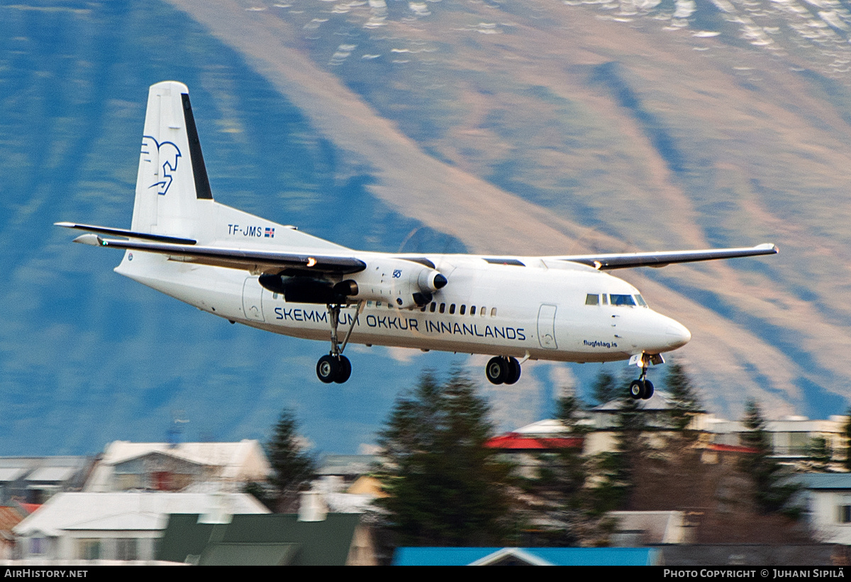 Aircraft Photo of TF-JMS | Fokker 50 | Flugfélag Íslands - Air Iceland | AirHistory.net #537719