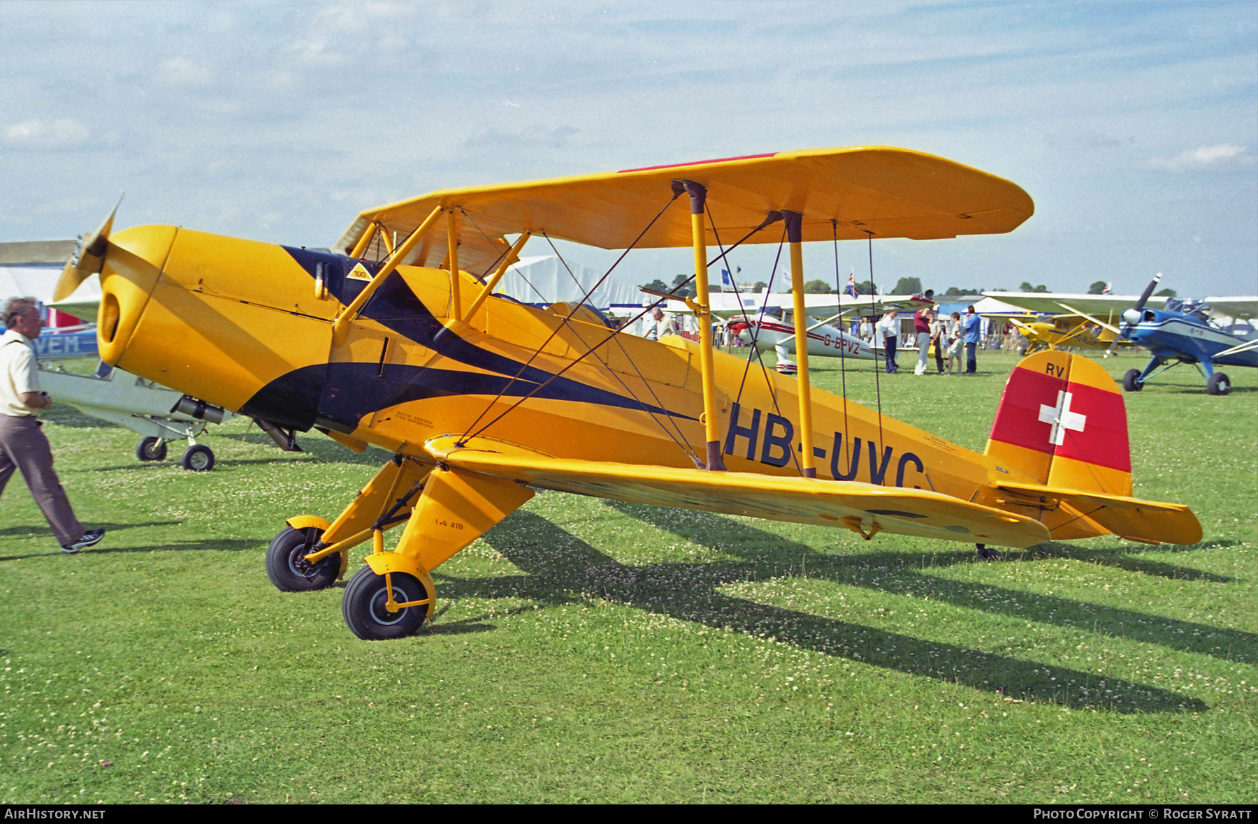 Aircraft Photo of HB-UVC | Bucker Bu-131B Jungmann | AirHistory.net #537722