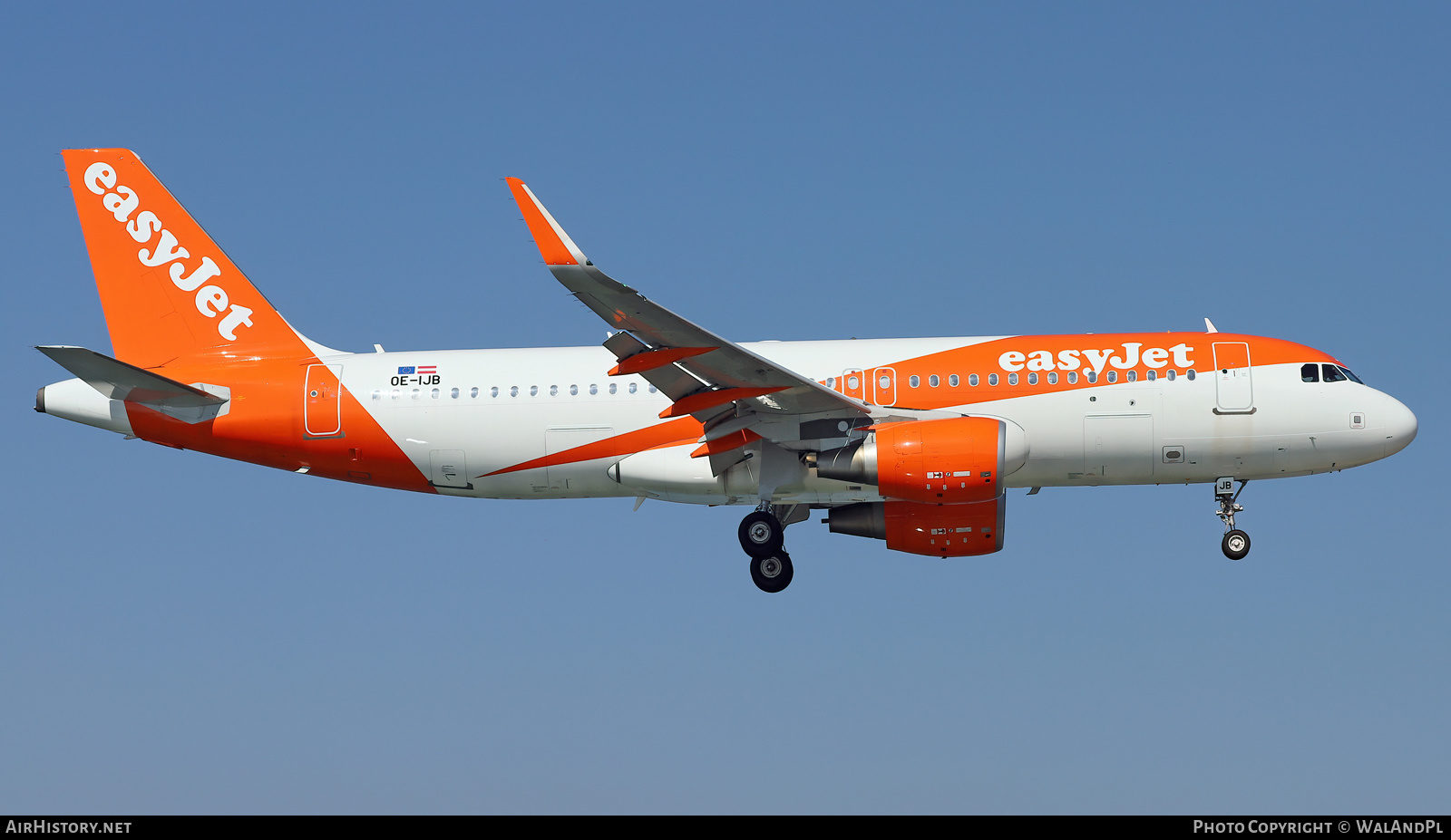 Aircraft Photo of OE-IJB | Airbus A320-214 | EasyJet | AirHistory.net #537732