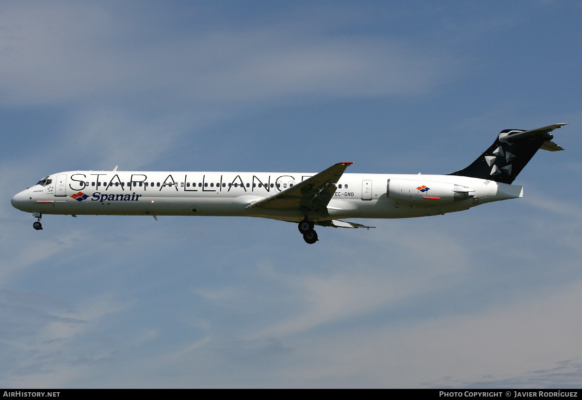 Aircraft Photo of EC-GVO | McDonnell Douglas MD-83 (DC-9-83) | Spanair | AirHistory.net #537736