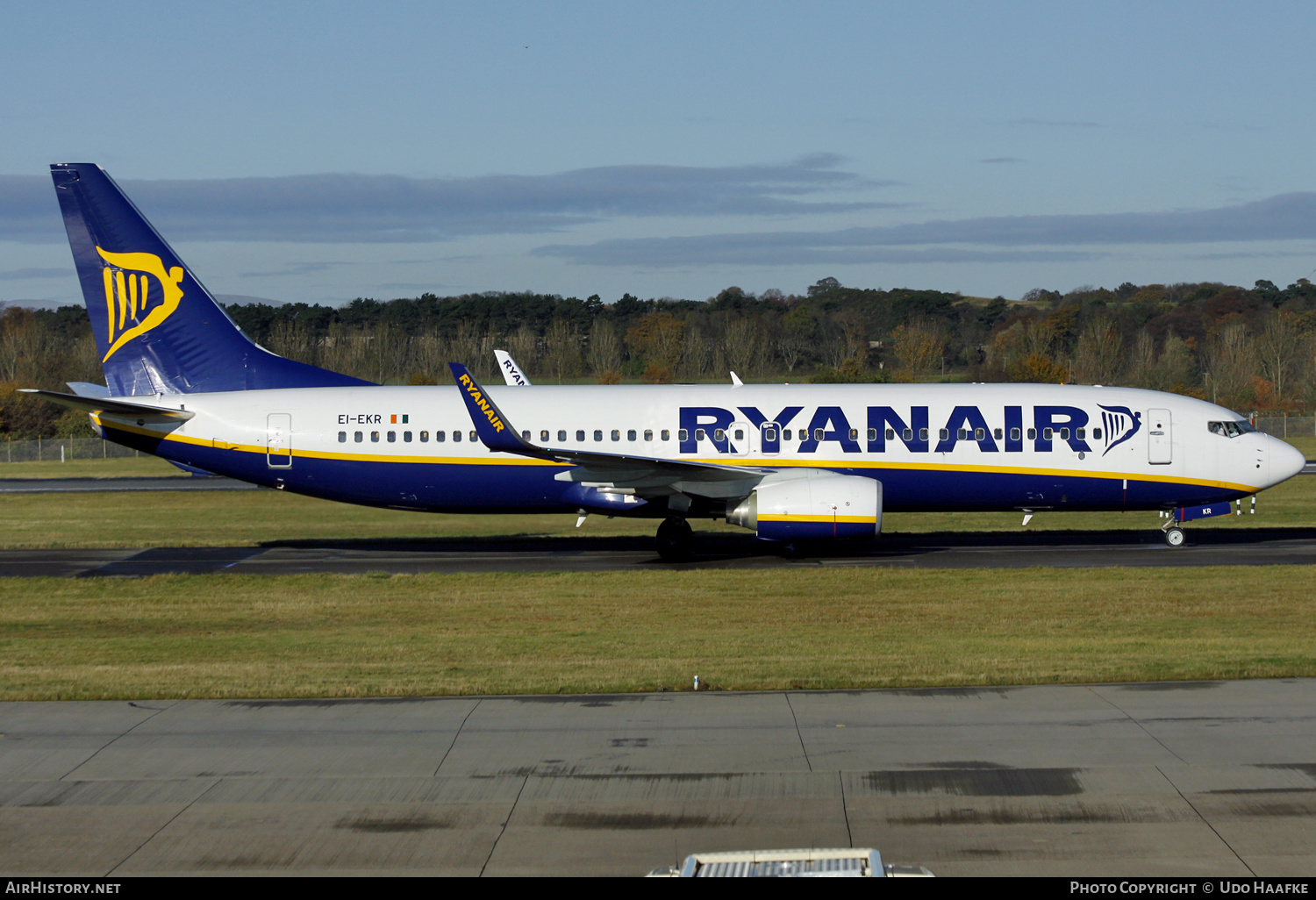Aircraft Photo of EI-EKR | Boeing 737-8AS | Ryanair | AirHistory.net #537739