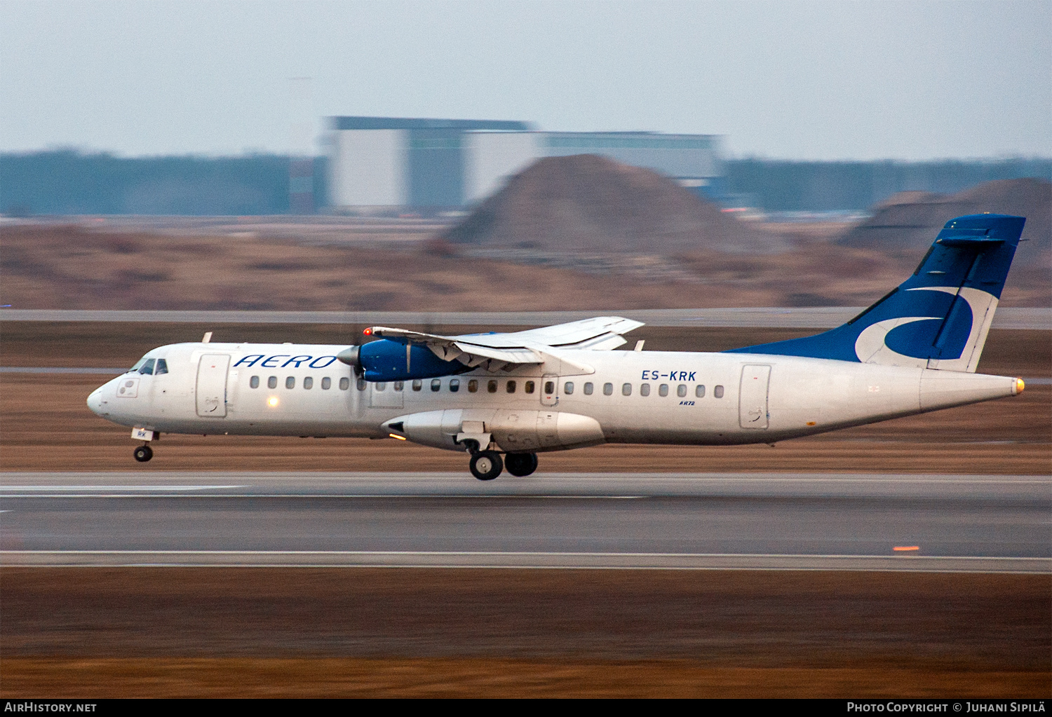 Aircraft Photo of ES-KRK | ATR ATR-72-201 | Aero Airlines | AirHistory.net #537741