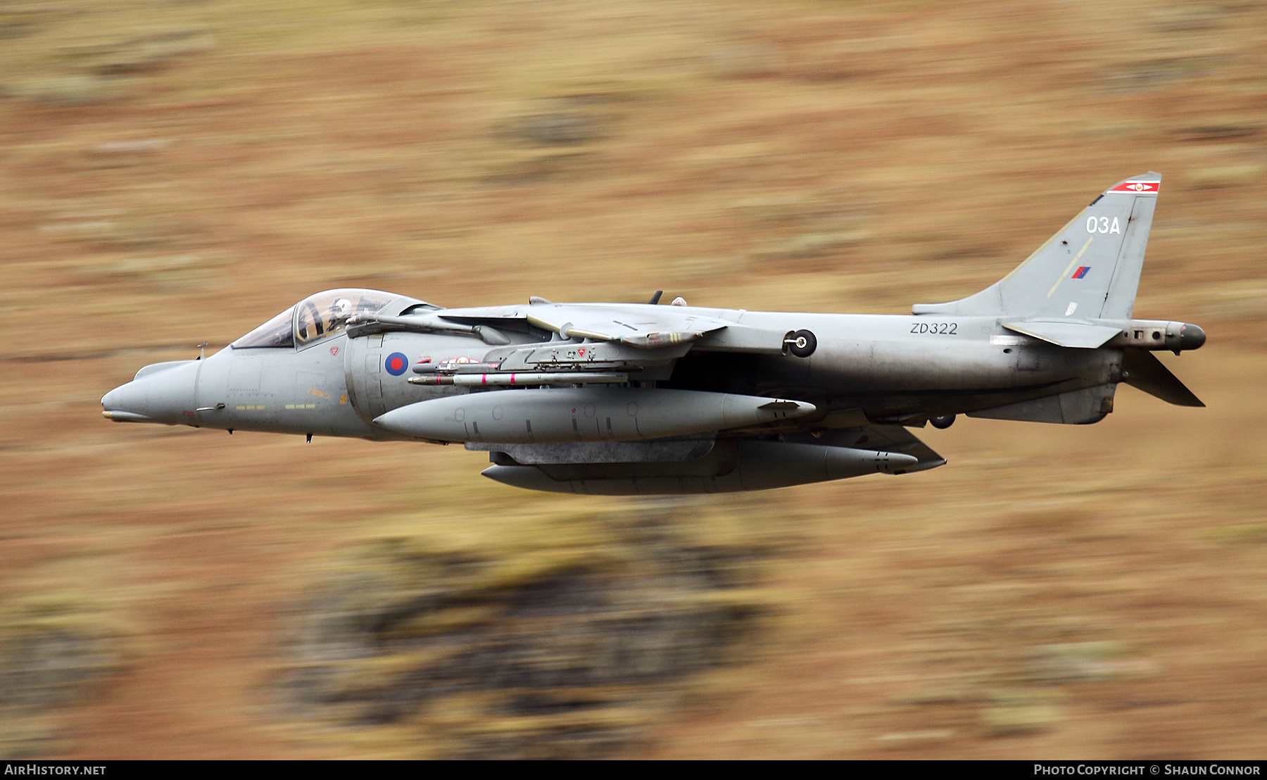 Aircraft Photo of ZD322 | British Aerospace Harrier GR7A | UK - Air Force | AirHistory.net #537764