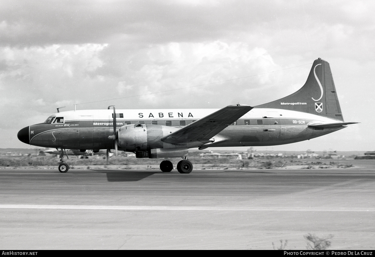 Aircraft Photo of OO-SCM | Convair 440-12 Metropolitan | Sabena | AirHistory.net #537768