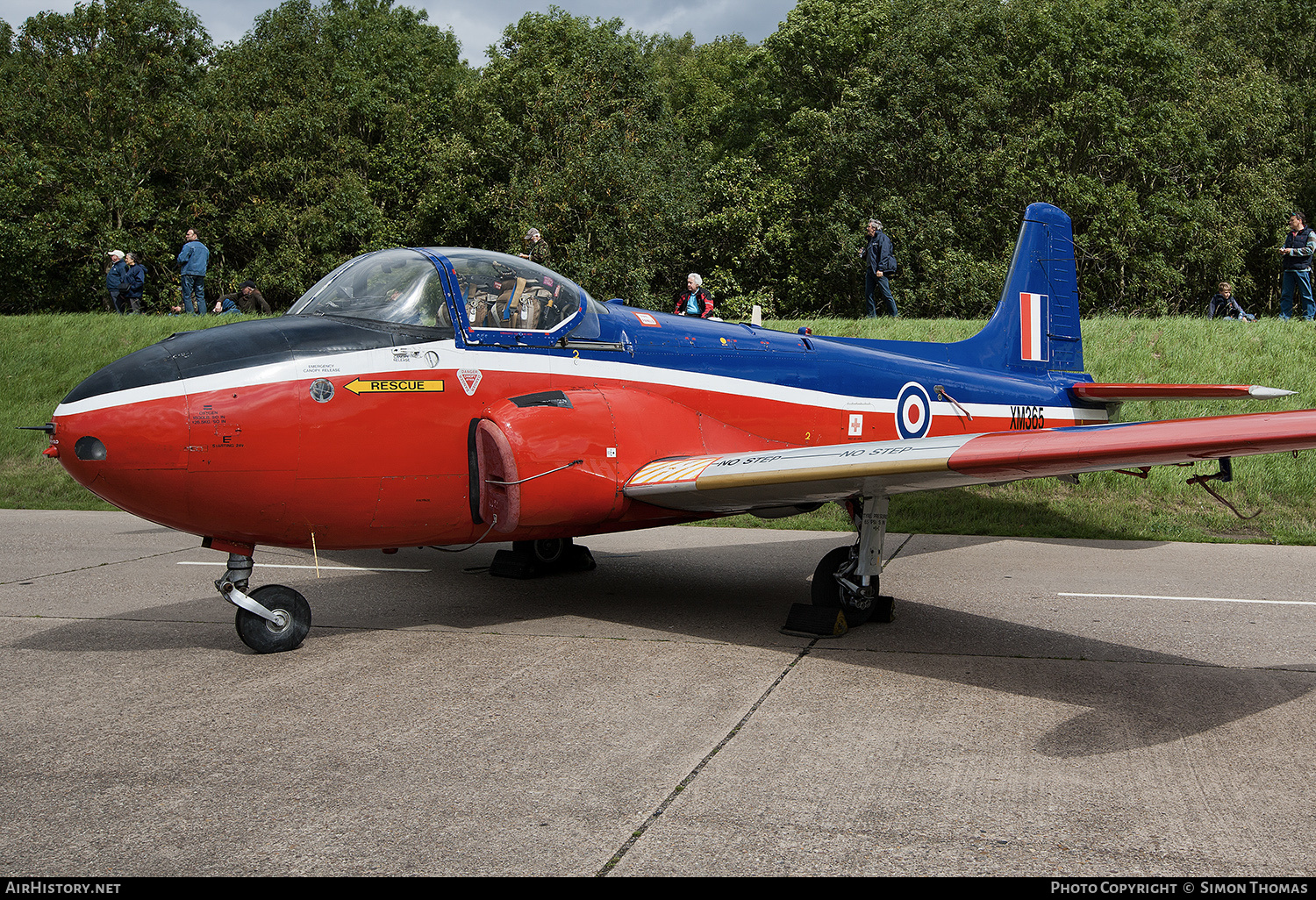 Aircraft Photo of XM365 | Hunting P.84 Jet Provost T3A | UK - Air Force | AirHistory.net #537771