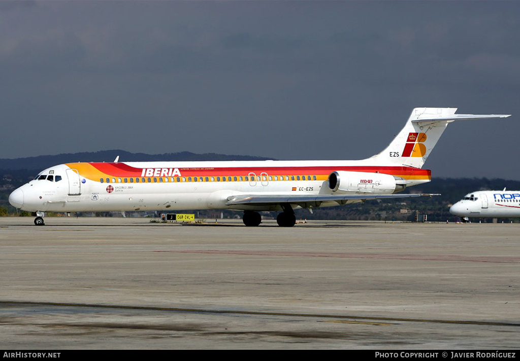 Aircraft Photo of EC-EZS | McDonnell Douglas MD-87 (DC-9-87) | Iberia | AirHistory.net #537775