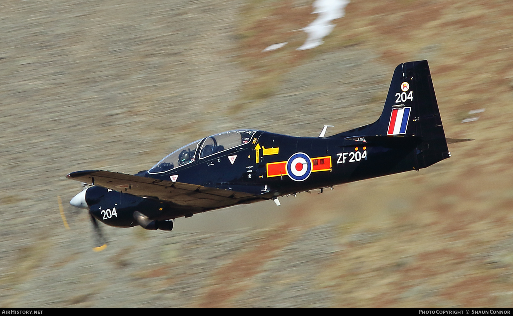 Aircraft Photo of ZF204 | Short S-312 Tucano T1 | UK - Air Force | AirHistory.net #537776