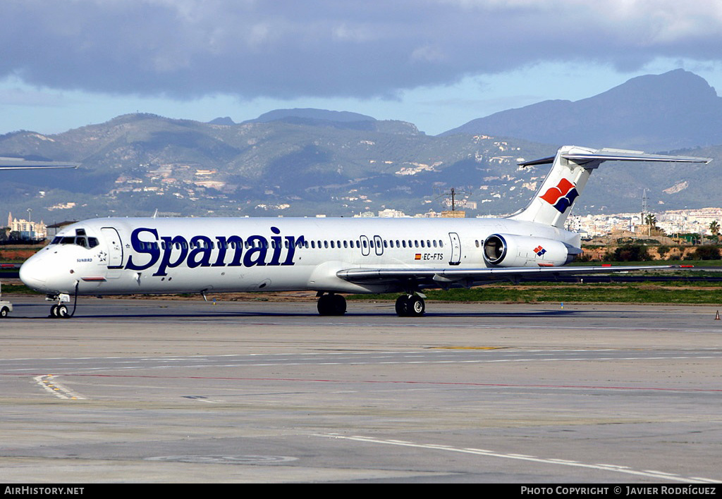 Aircraft Photo of EC-FTS | McDonnell Douglas MD-83 (DC-9-83) | Spanair | AirHistory.net #537788