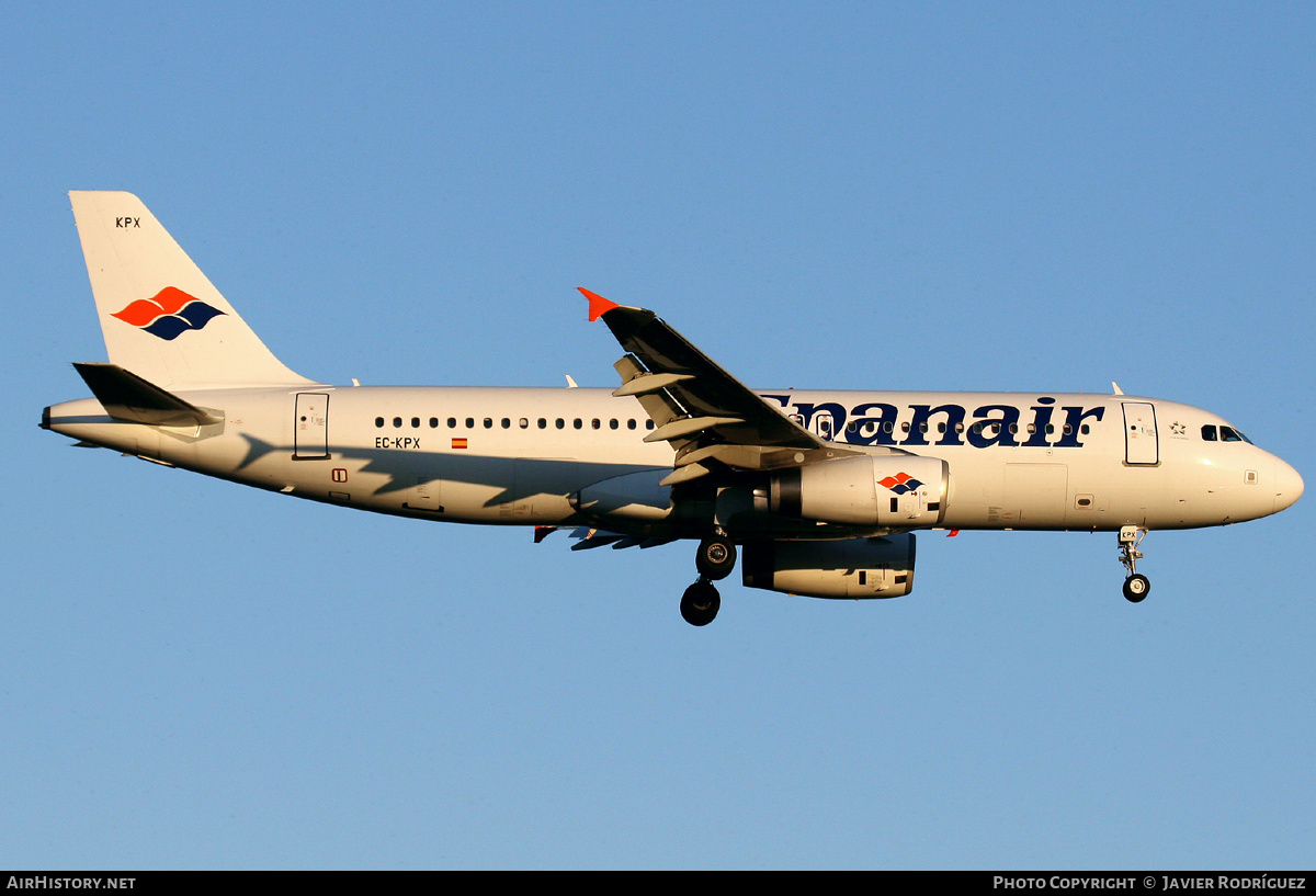 Aircraft Photo of EC-KPX | Airbus A320-232 | Spanair | AirHistory.net #537798