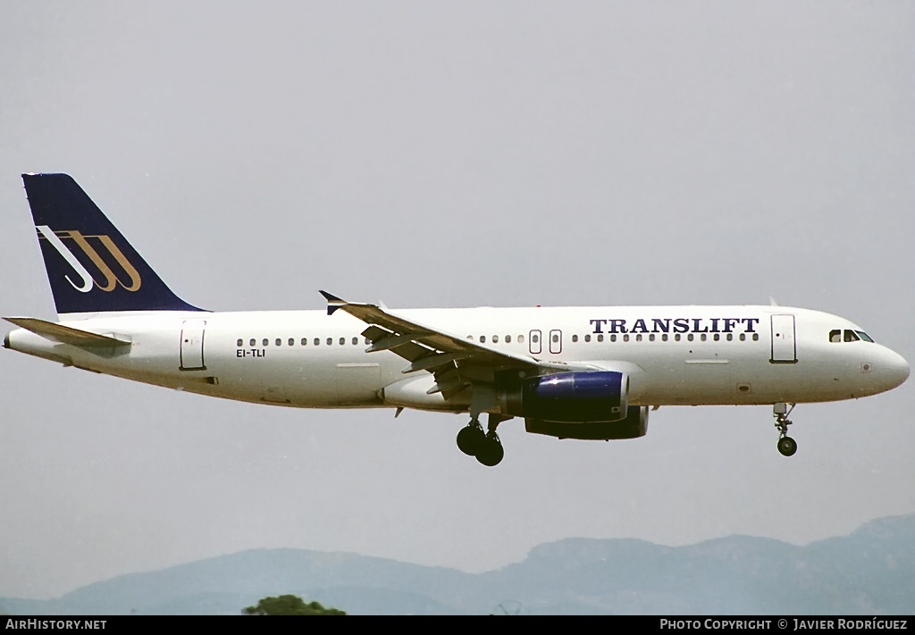 Aircraft Photo of EI-TLI | Airbus A320-231 | TransLift Airways | AirHistory.net #537801