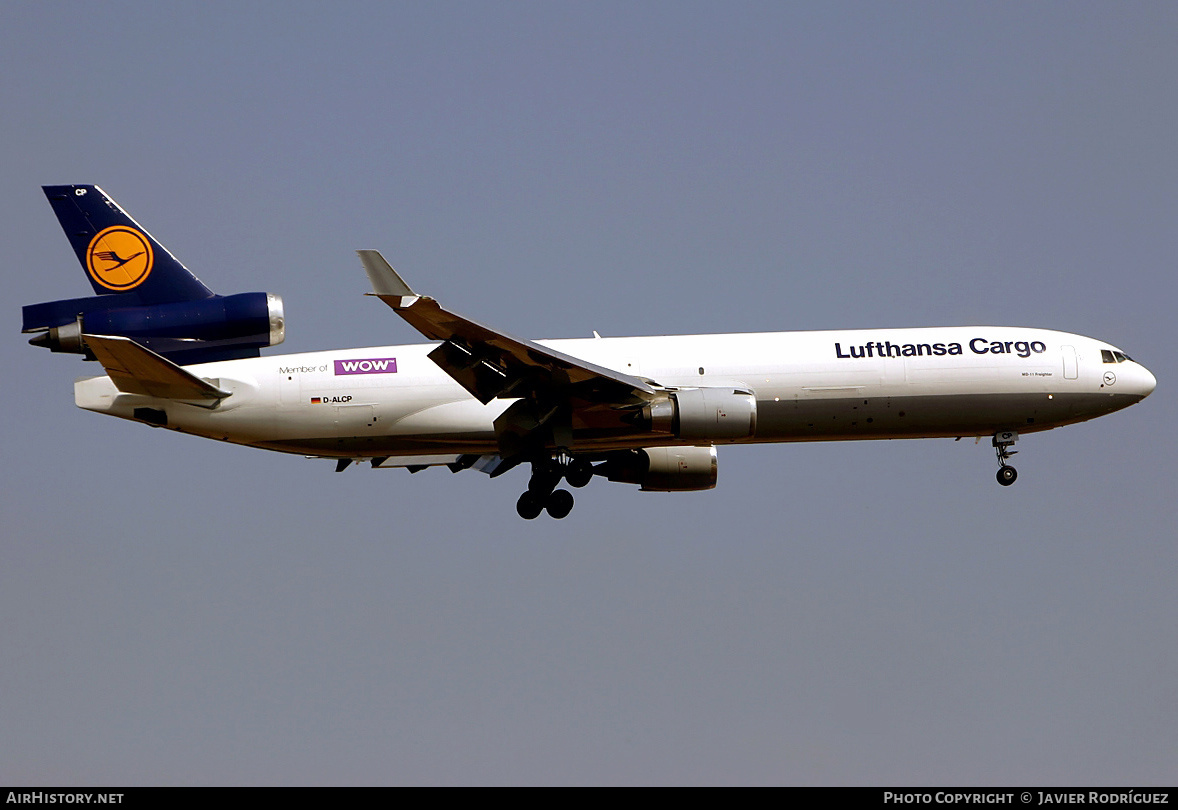 Aircraft Photo of D-ALCP | McDonnell Douglas MD-11/F | Lufthansa Cargo | AirHistory.net #537814