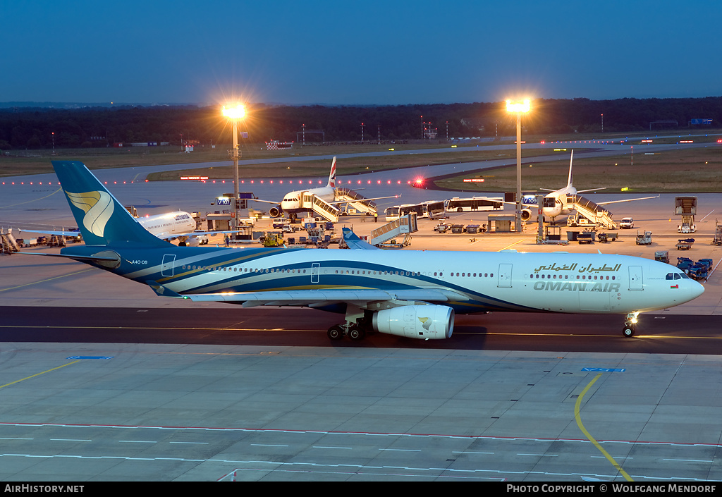 Aircraft Photo of A4O-DB | Airbus A330-343 | Oman Air | AirHistory.net #537830