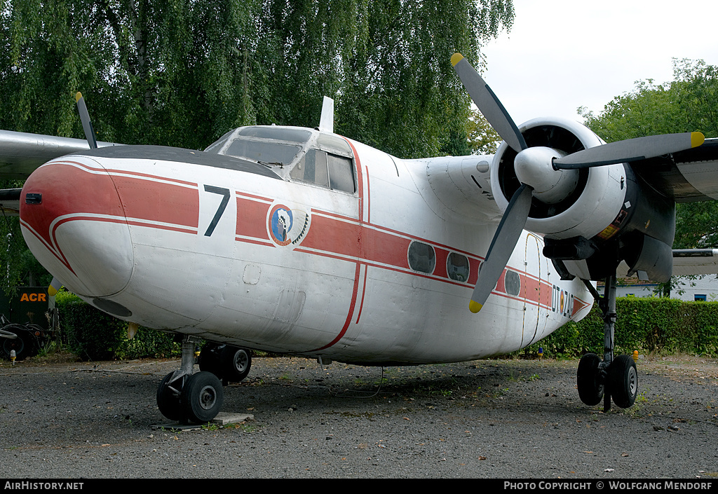 Aircraft Photo of RM-7 | Hunting Percival P.66 Pembroke C.51 | Belgium - Air Force | AirHistory.net #537841