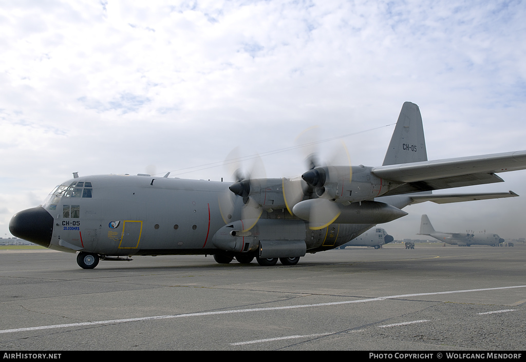 Aircraft Photo of CH-05 | Lockheed C-130H Hercules | Belgium - Air Force | AirHistory.net #537844