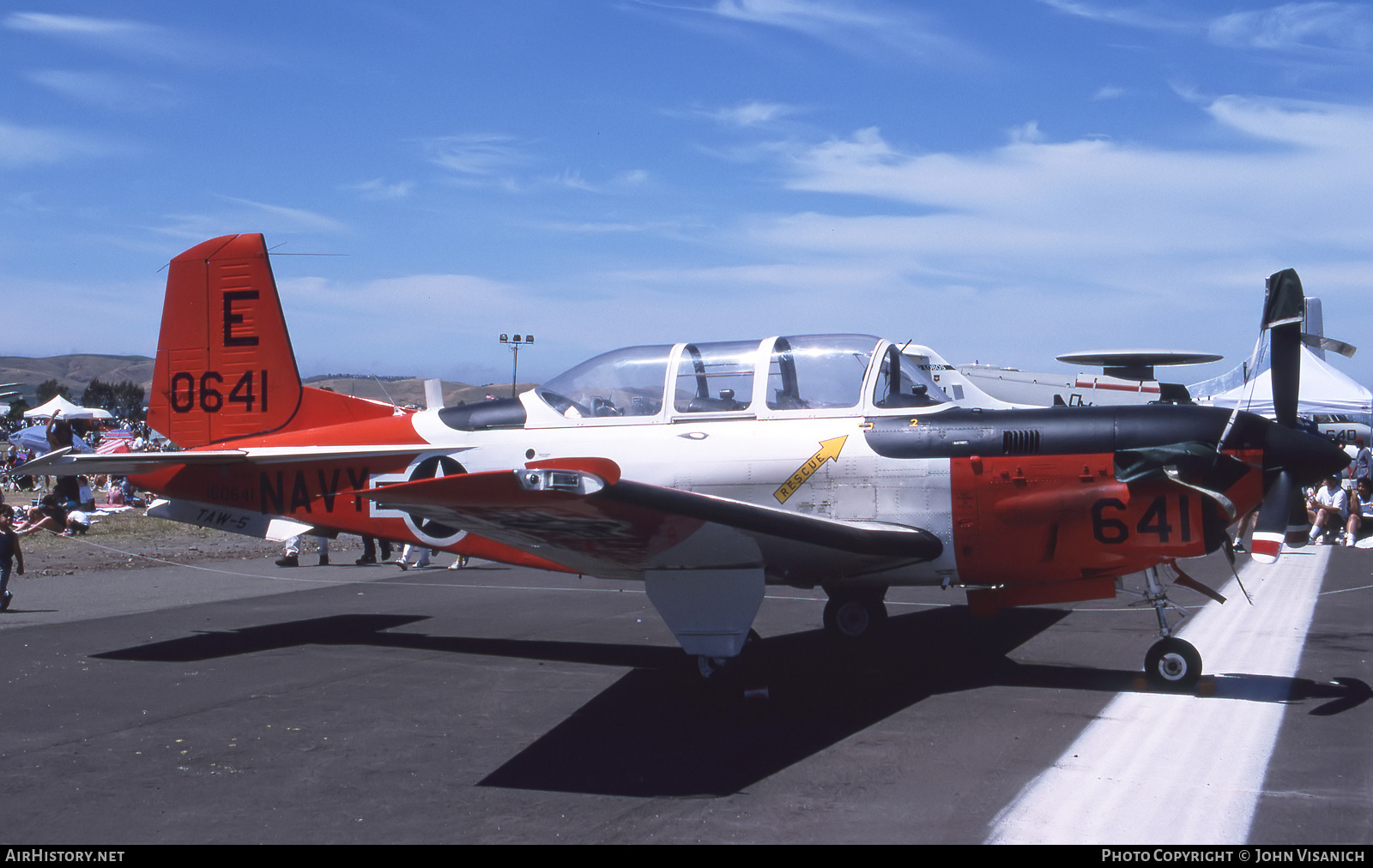 Aircraft Photo of 160641 | Beech T-34C Turbo Mentor (45) | USA - Navy | AirHistory.net #537853