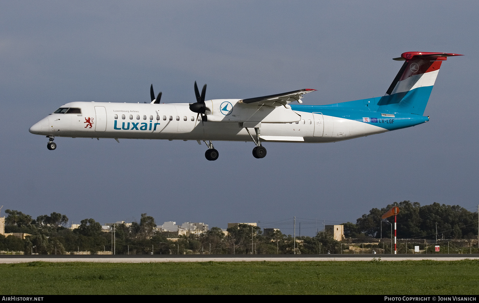 Aircraft Photo of LX-LGF | Bombardier DHC-8-402 Dash 8 | Luxair | AirHistory.net #537863