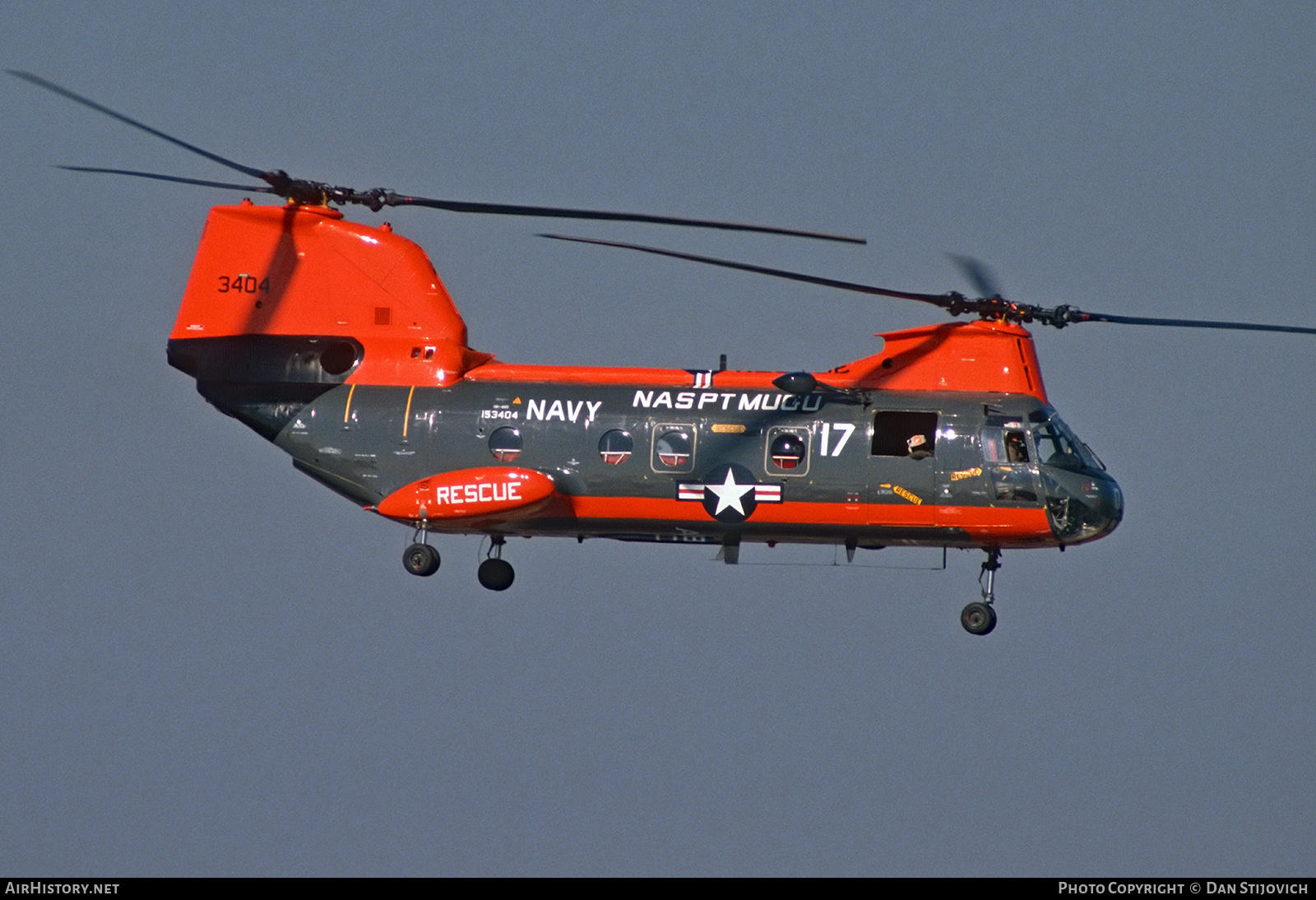 Aircraft Photo of 153404 / 3404 | Boeing Vertol UH-46D Sea Knight | USA - Navy | AirHistory.net #537867