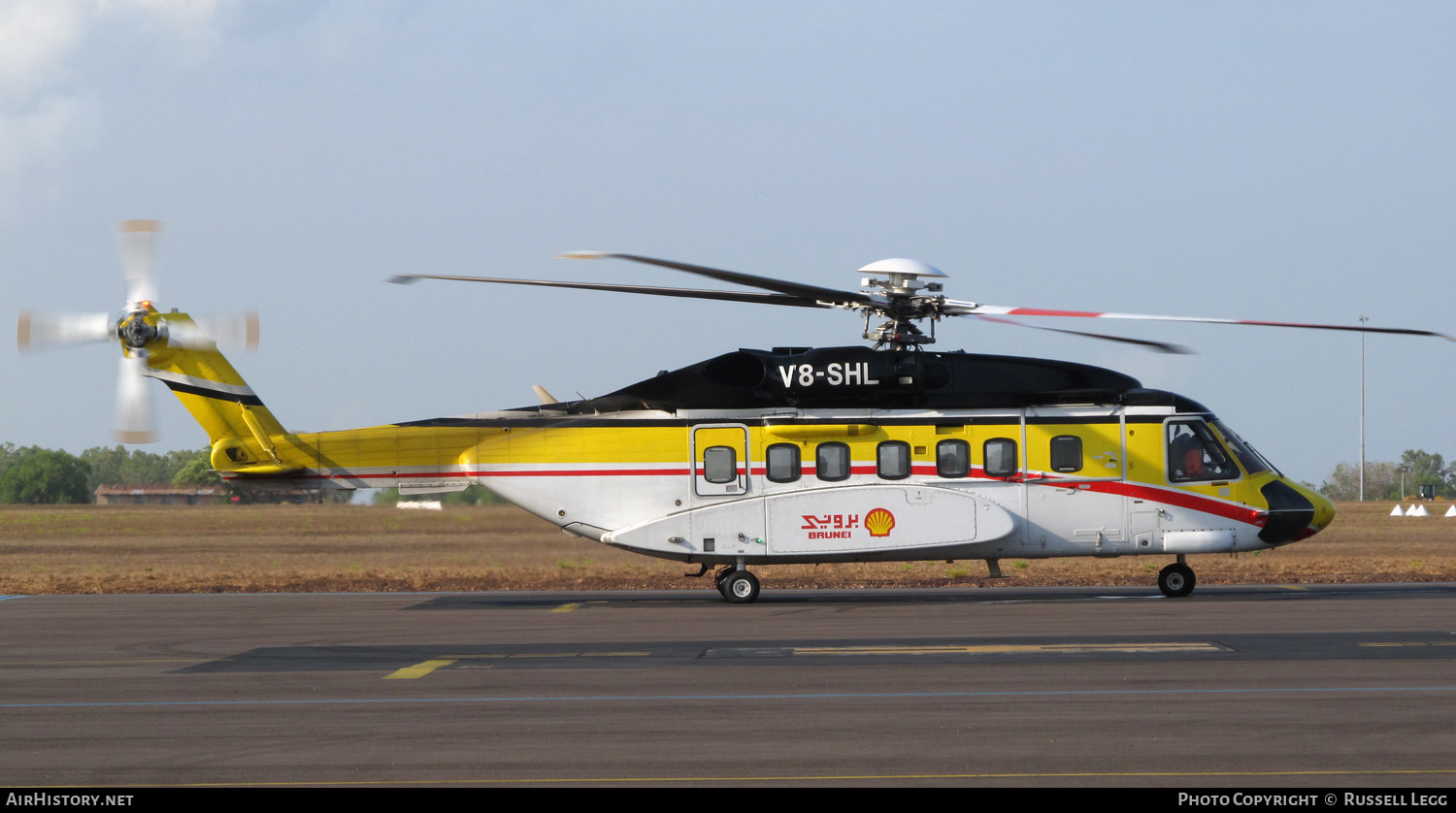 Aircraft Photo of V8-SHL | Sikorsky S-92A | Shell Brunei | AirHistory.net #537870