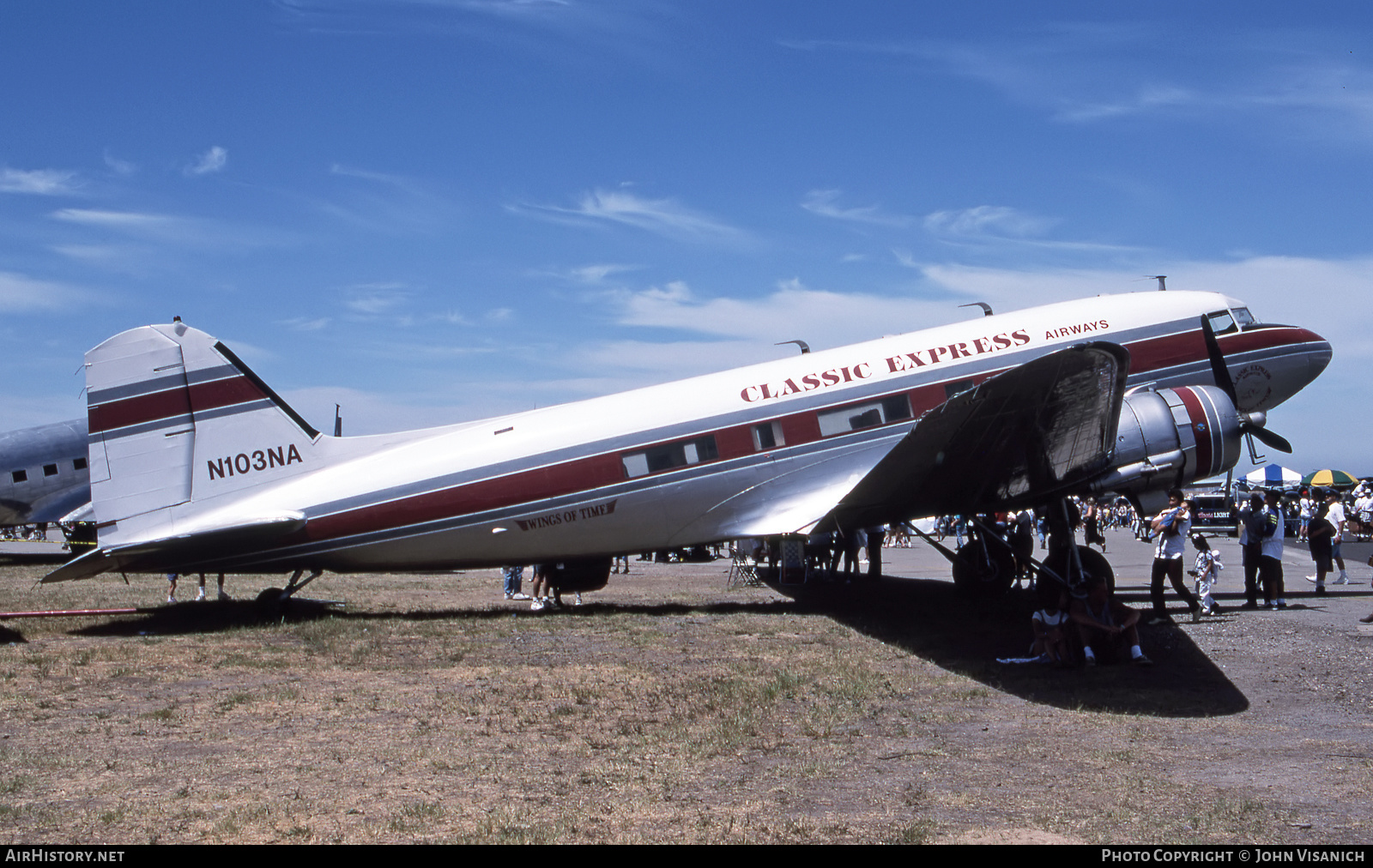 Aircraft Photo of N103NA | Douglas DC-3(C) | Classic Express Airways | AirHistory.net #537877