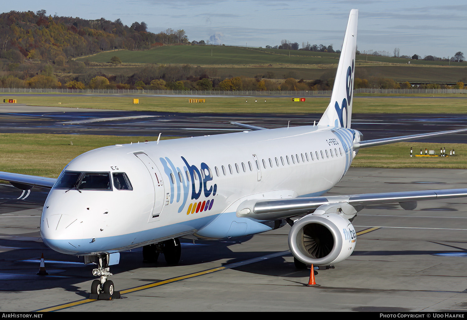 Aircraft Photo of G-FBEG | Embraer 195LR (ERJ-190-200LR) | Flybe | AirHistory.net #537898