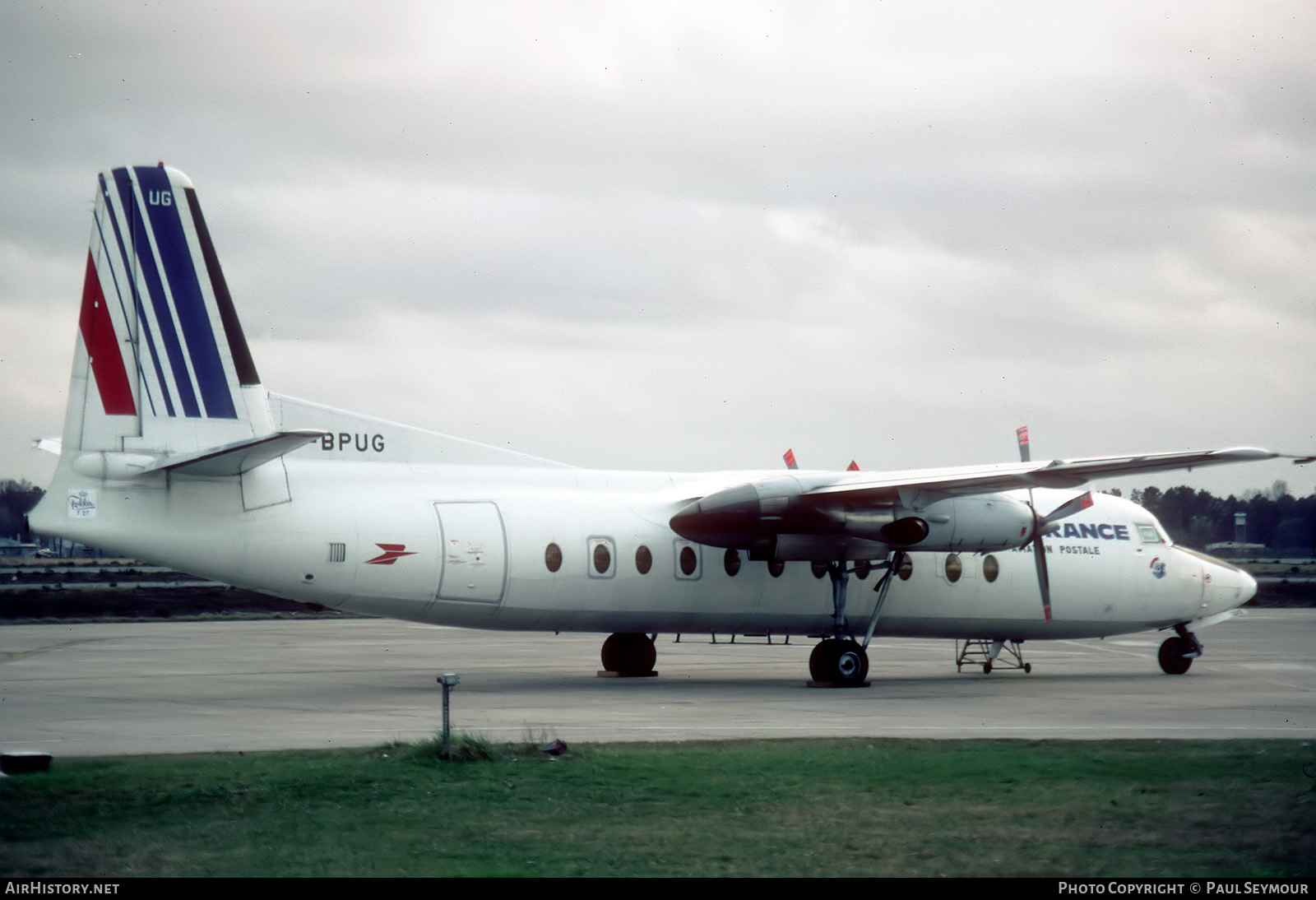 Aircraft Photo of F-BPUG | Fokker F27-500 Friendship | Air France | AirHistory.net #537902