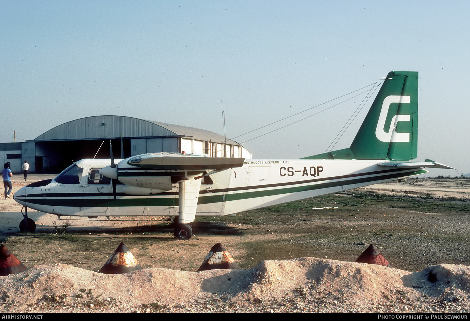 Aircraft Photo of CS-AQP | Britten-Norman BN-2A-8 Islander | Construção Azevedo Campos | AirHistory.net #537926