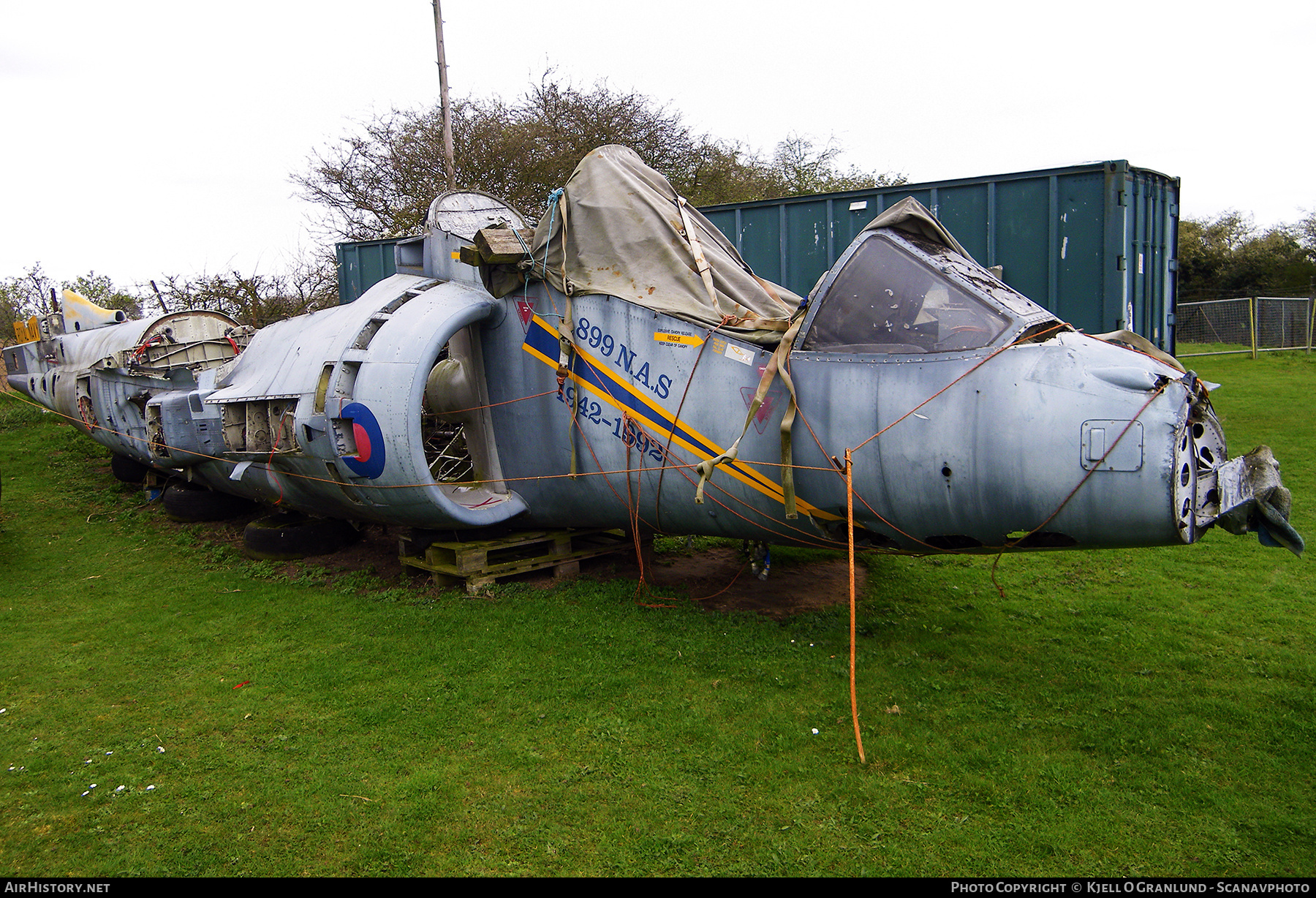 Aircraft Photo of XW268 | Hawker Siddeley Harrier T4N | UK - Navy | AirHistory.net #537948