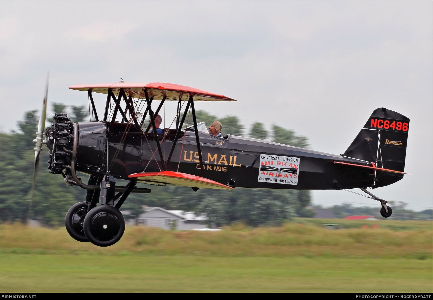 Aircraft Photo of N6496 / NC9496 | Stearman C3B | US Mail | AirHistory.net #537950