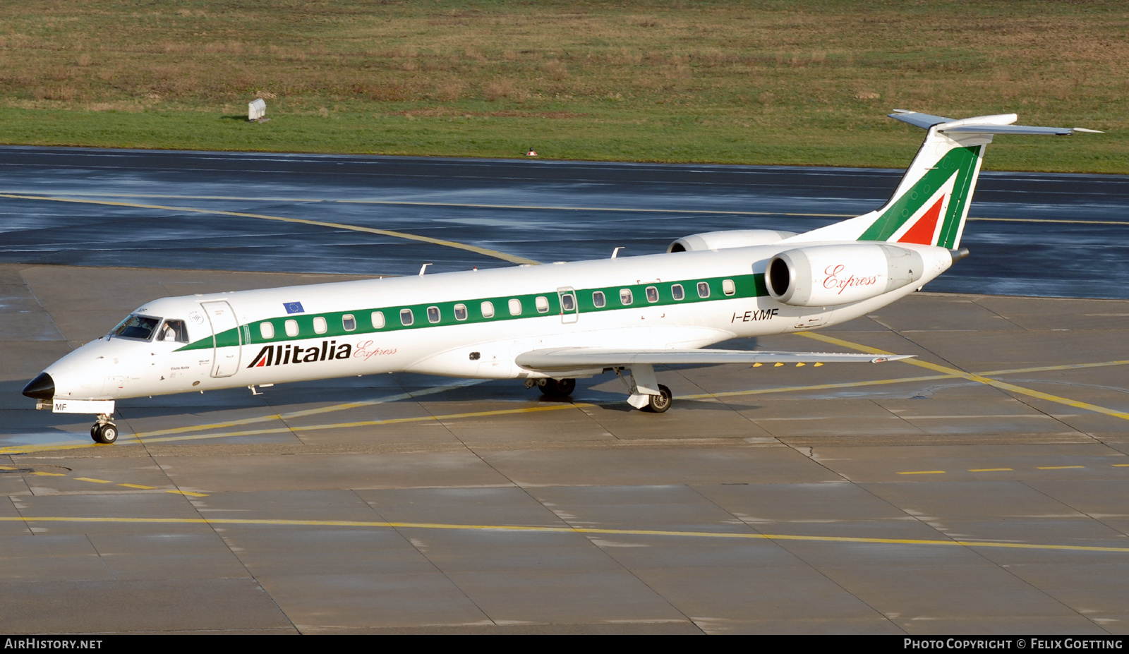 Aircraft Photo of I-EXMF | Embraer ERJ-145LR (EMB-145LR) | Alitalia Express | AirHistory.net #537953