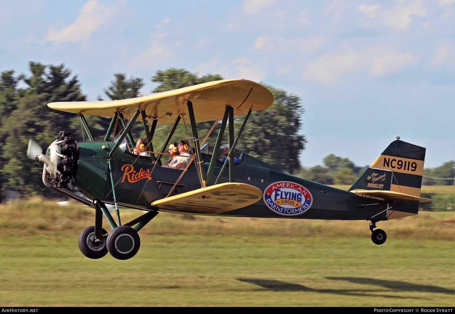 Aircraft Photo of N9119 / NC9119 | New Standard D-25 | American Barnstormers Flying Circus | AirHistory.net #537954