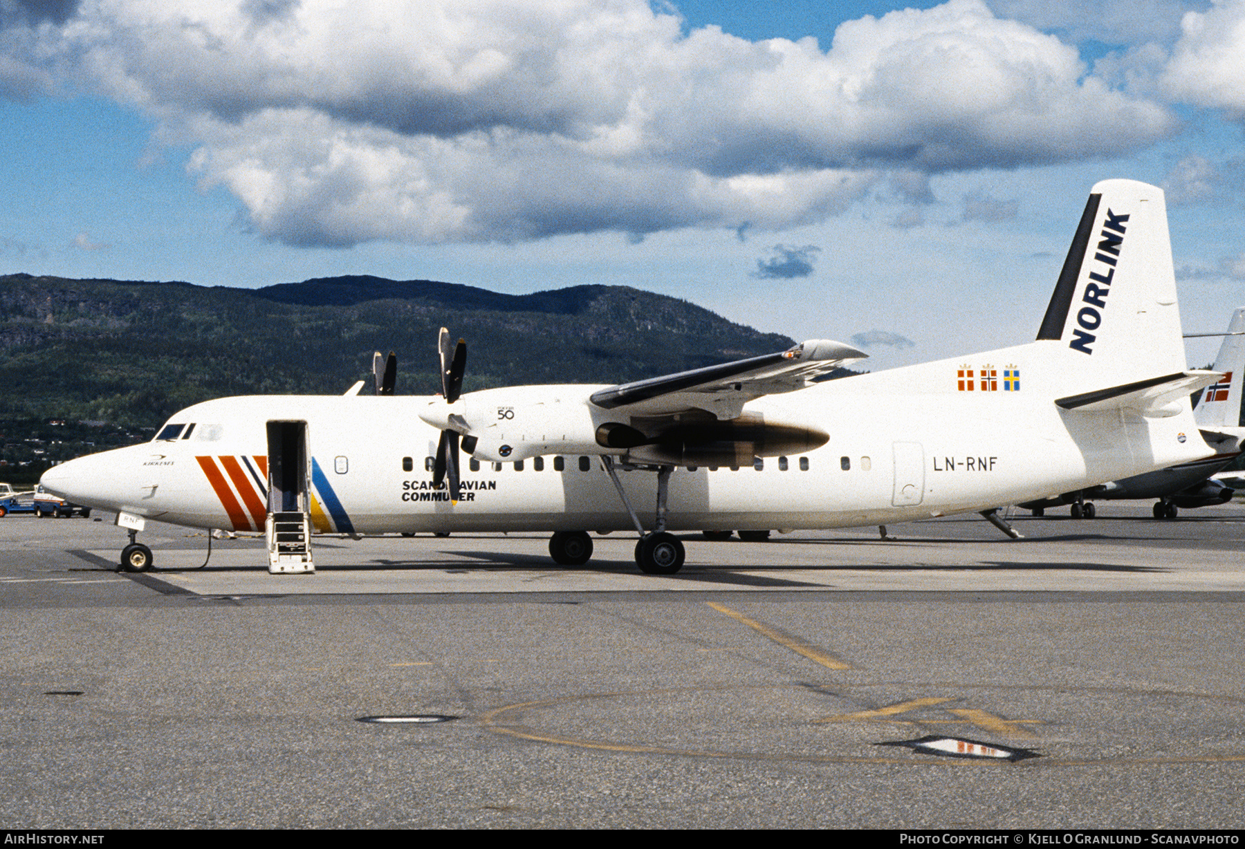 Aircraft Photo of LN-RNF | Fokker 50 | Scandinavian Commuter - Norlink | AirHistory.net #537957