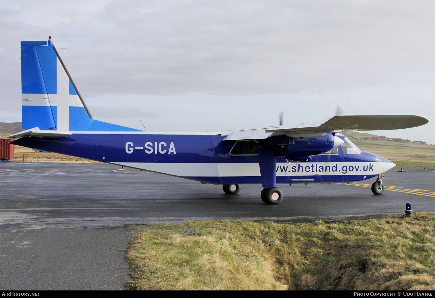 Aircraft Photo of G-SICA | Britten-Norman BN-2B-20 Islander | AirHistory.net #537960