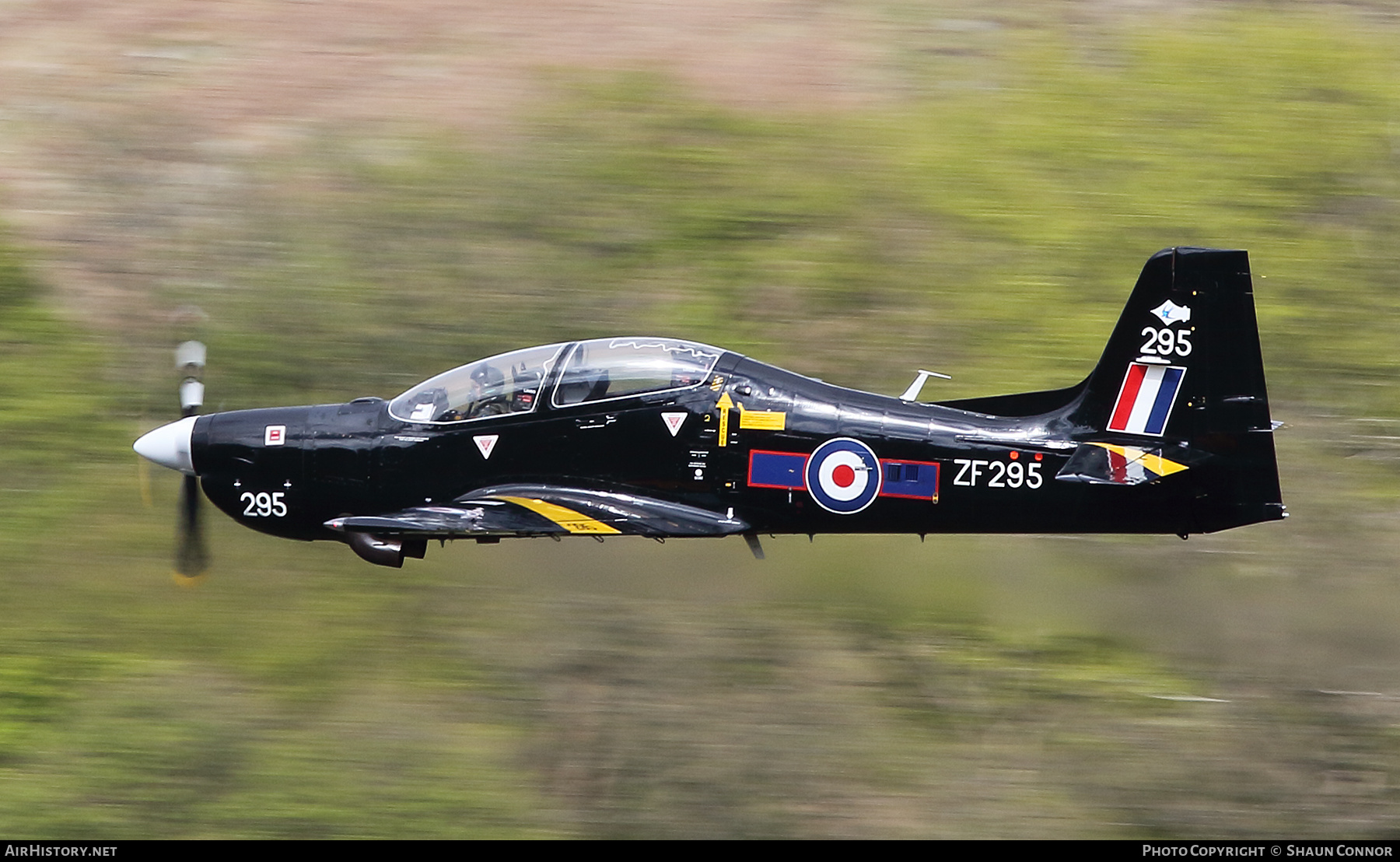 Aircraft Photo of ZF295 | Short S-312 Tucano T1 | UK - Air Force | AirHistory.net #537971
