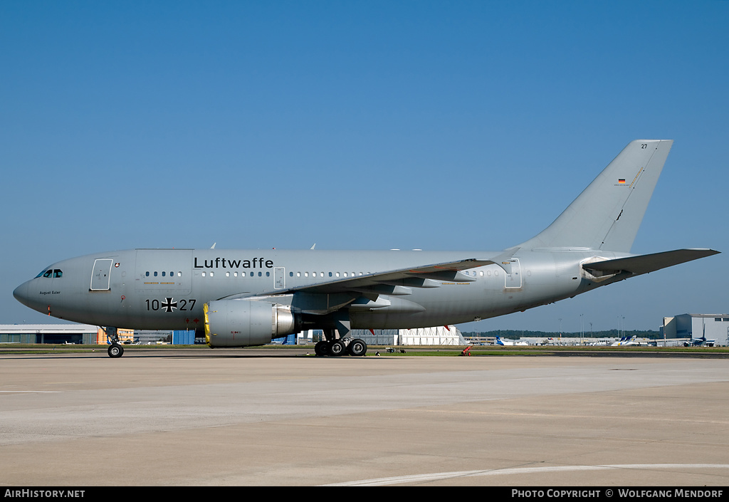 Aircraft Photo of 1027 | Airbus A310-304/MRTT | Germany - Air Force | AirHistory.net #537986